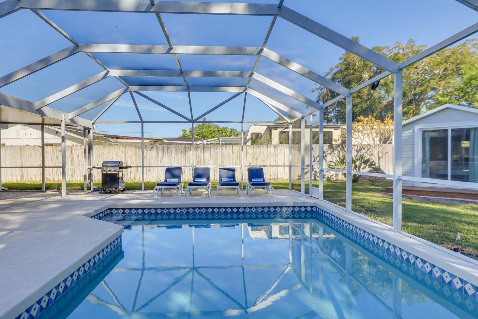 Pet-Friendly Bradenton Home Lanai With Heated Pool! Exterior foto