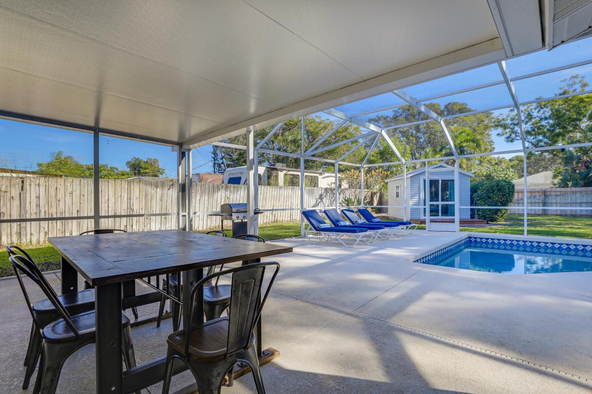 Pet-Friendly Bradenton Home Lanai With Heated Pool! Exterior foto